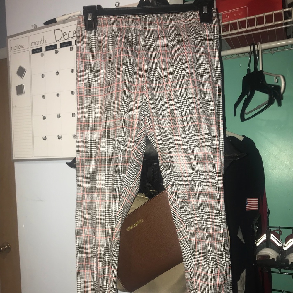 Plaid Leggings